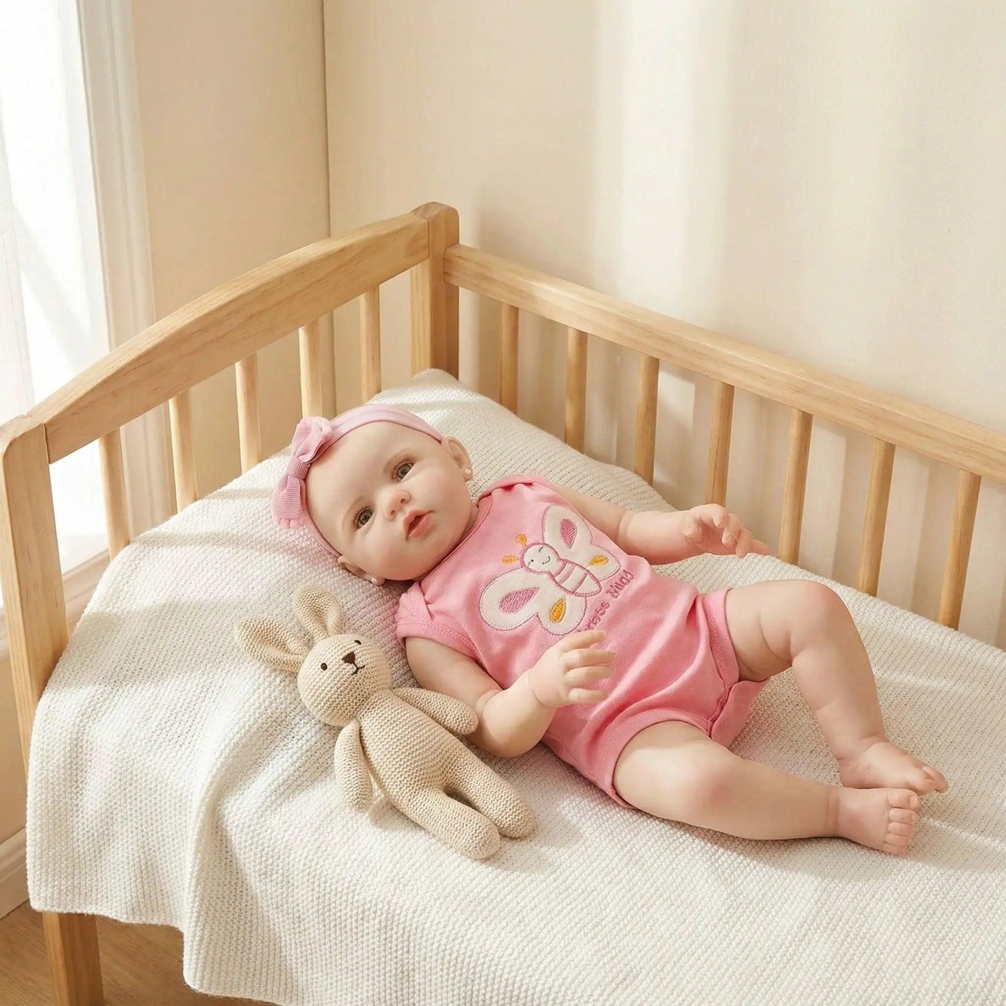  Soft Vinyl Reborn Doll 19 Inch Full Body Abigail Gift -  ToylandEU™