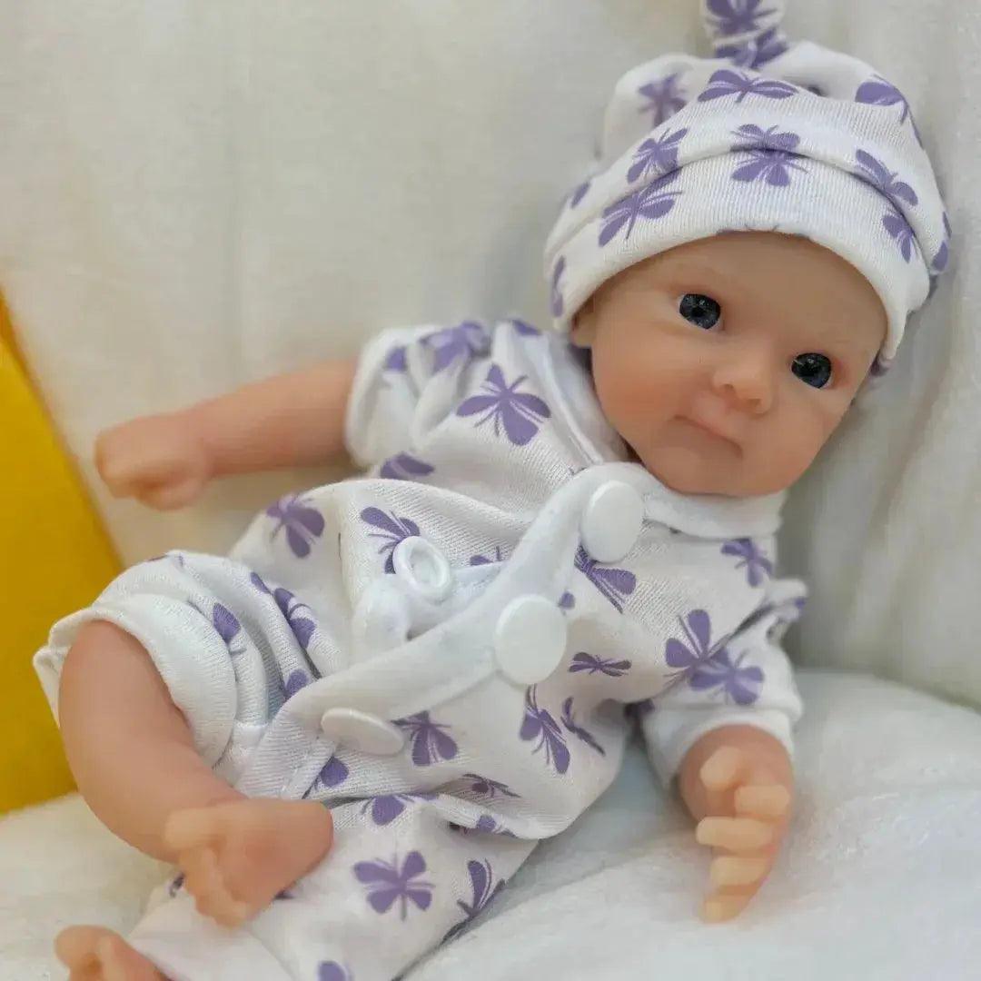 Waterproof Silicone Reborn Doll 20cm Soft Mini Girl -  ToylandEU™