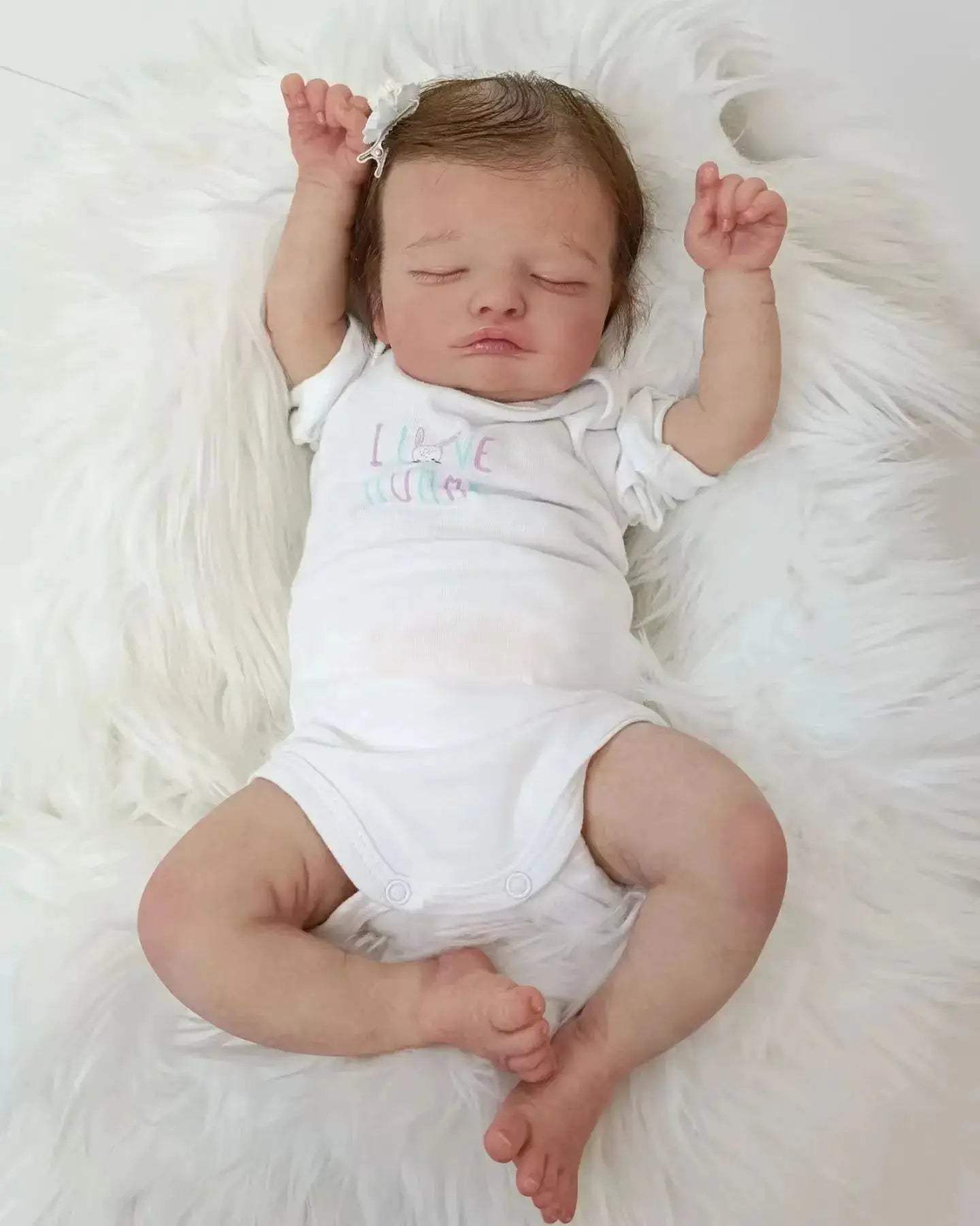  Reborn Doll 45cm Lifelike With Rooted Hair For Kids -  ToylandEU™