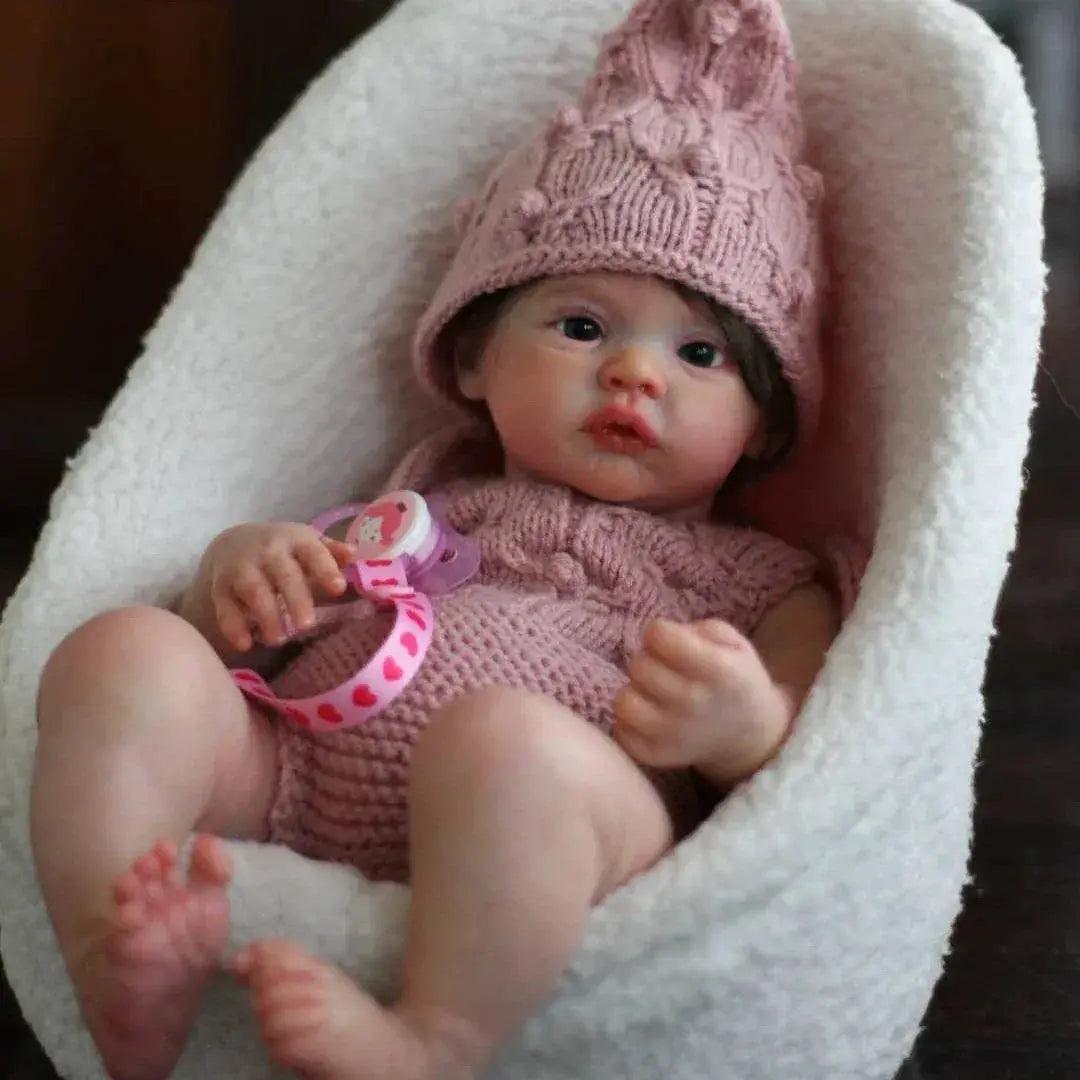  Meadow Girl Reborn Doll With Rooted Hair 45cm Lifelike -  ToylandEU™