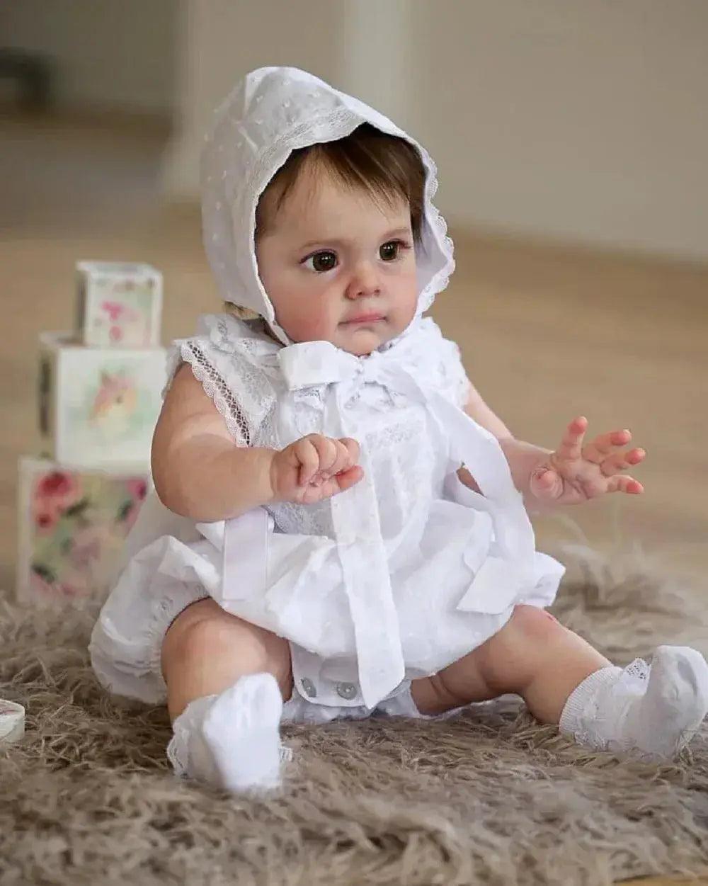  Reborn Doll 55cm Rooted Hair Lifelike Unisex Gift -  ToylandEU™