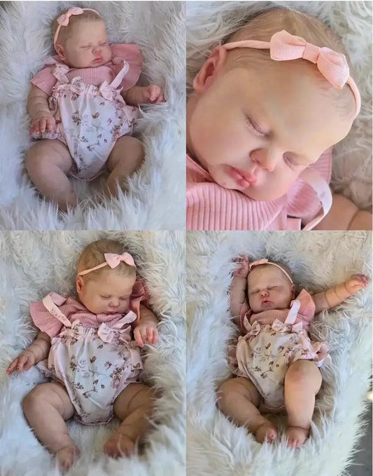  Reborn Doll Hand Painted Finish Soft Cloth Body 24 Inch -  ToylandEU™