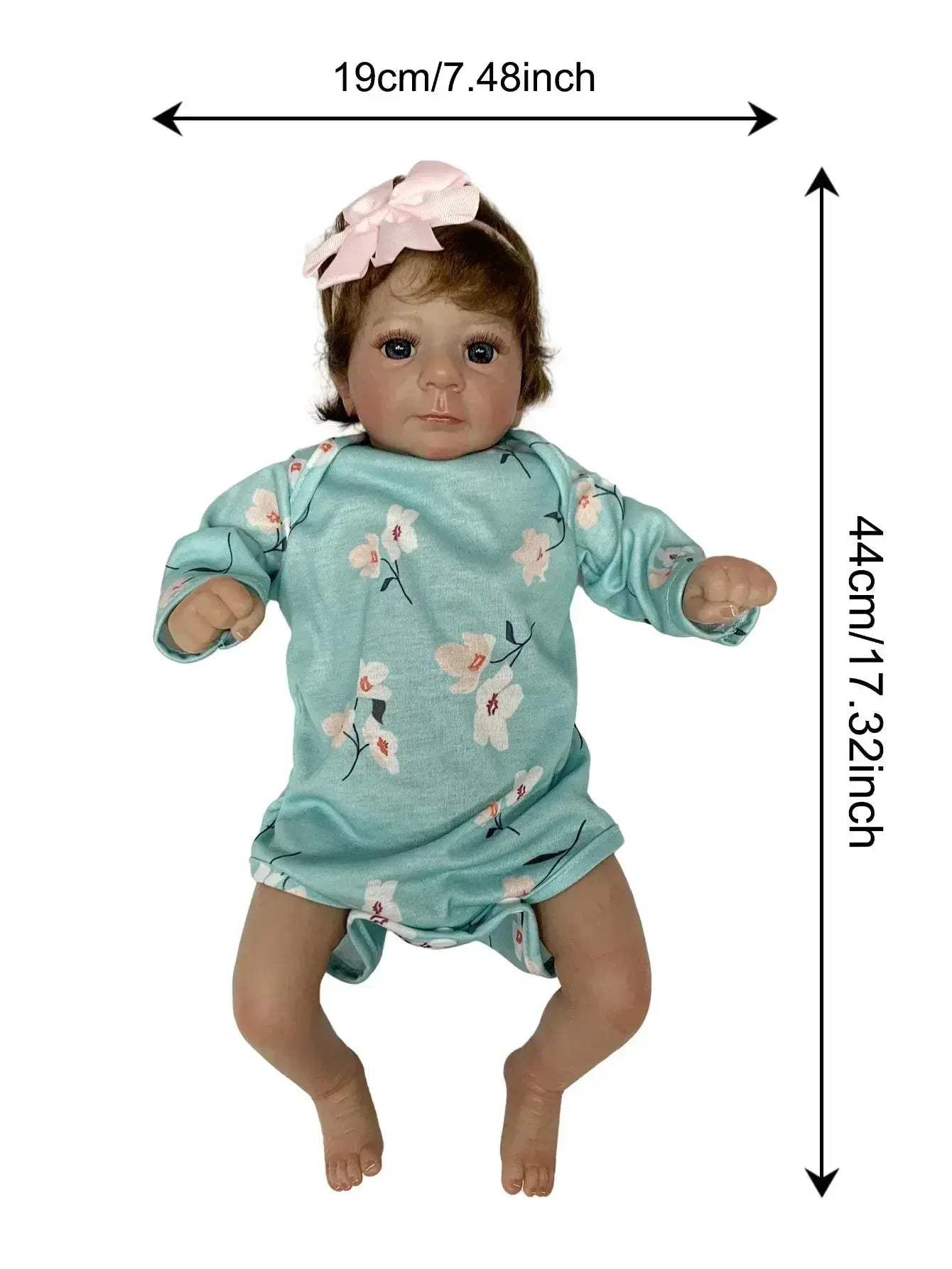  Reborn Doll Handcrafted 17 Inch Realistic Vinyl Gift -  ToylandEU™