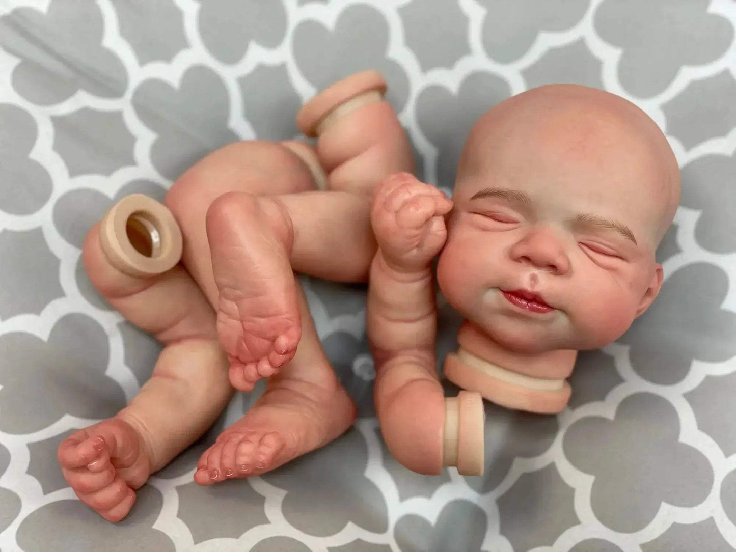 Reborn Doll Kit 48cm With 3D Painted Skin Ultra Real - ToylandEU