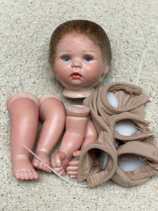  Reborn Doll Kit Seamlessly Painted Open Eyes Lifelike -  ToylandEU™