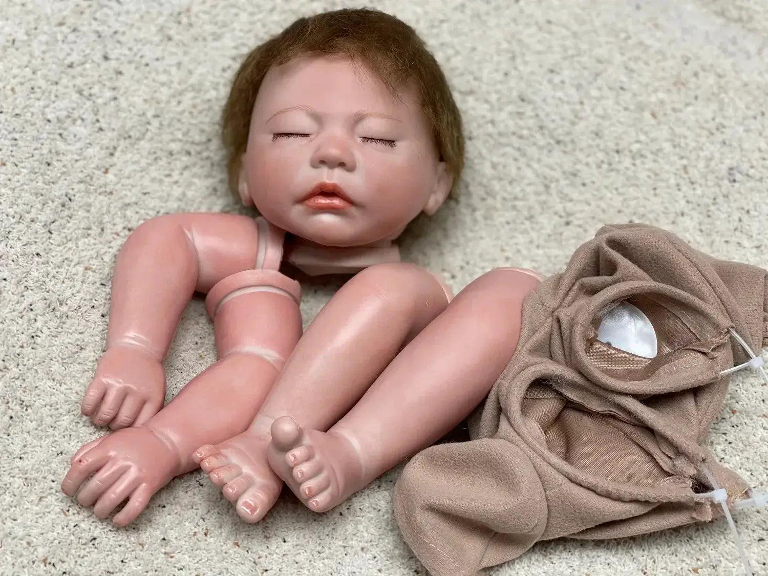  Reborn Doll Kit Seamlessly Painted Open Eyes Lifelike -  ToylandEU™