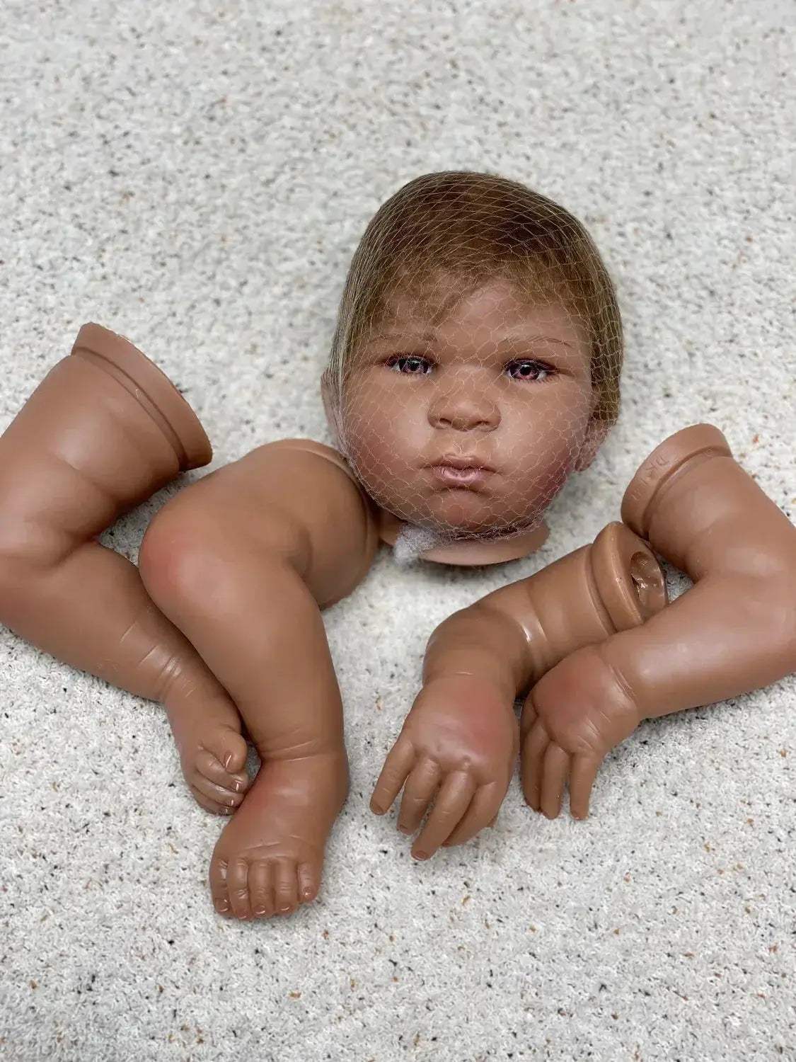  Reborn Doll Kit Seamlessly Painted Open Eyes Lifelike -  ToylandEU™