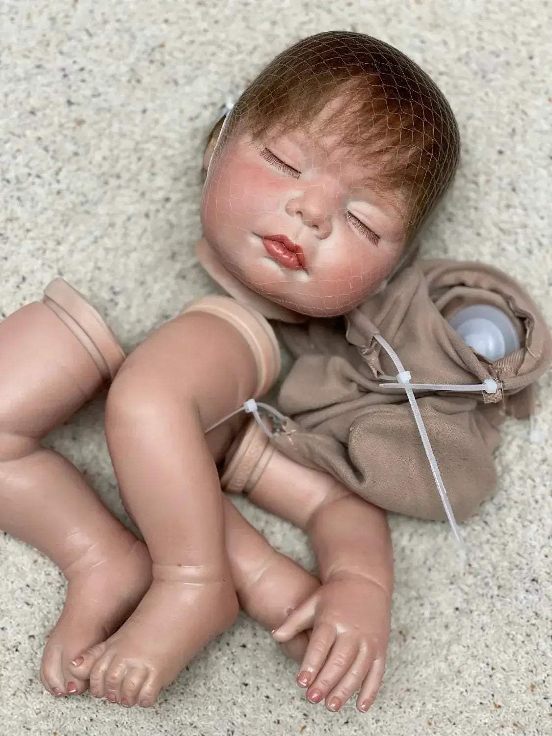  Reborn Doll Kit Seamlessly Painted Open Eyes Lifelike -  ToylandEU™