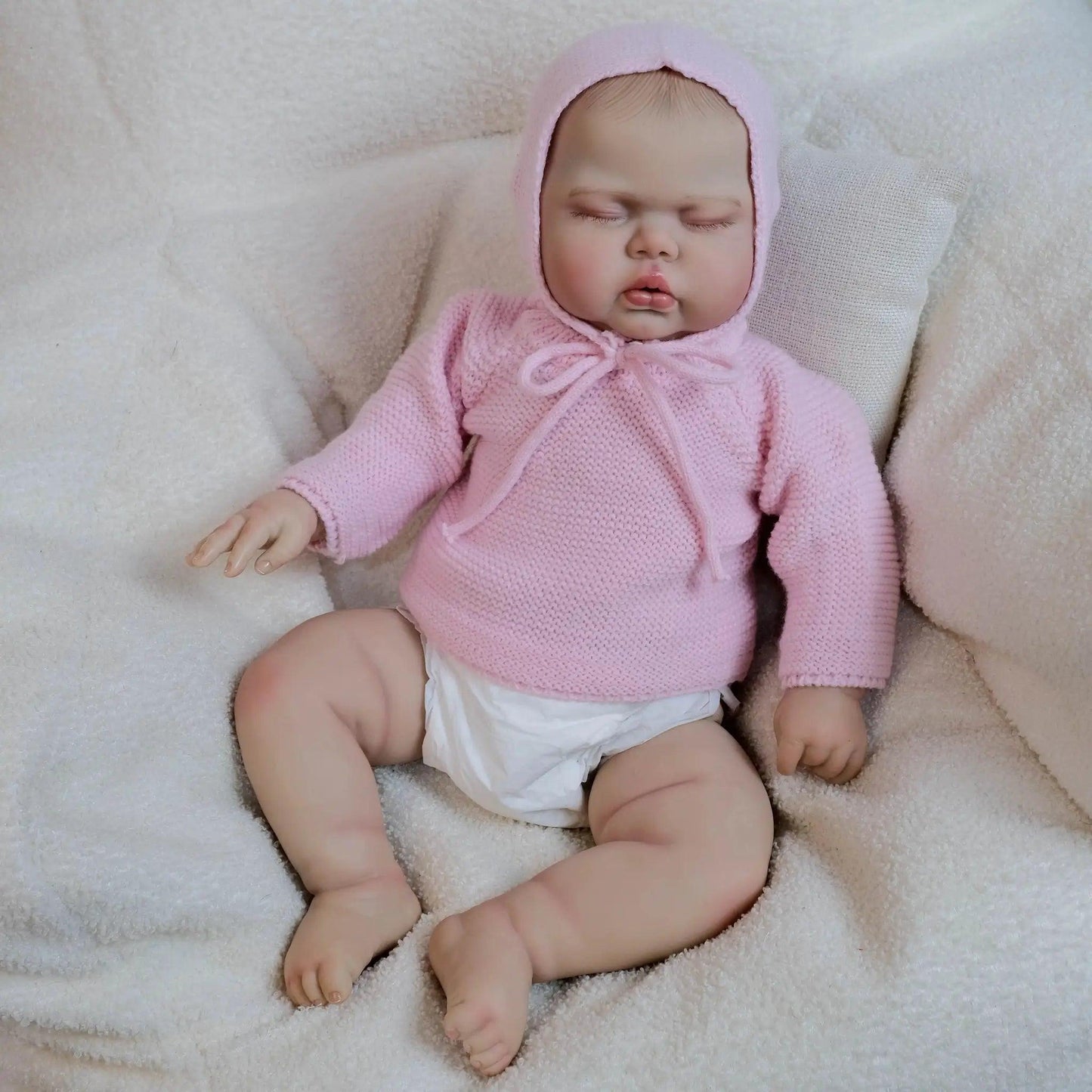  Reborn Doll Lifelike 19 Inch Ultra Soft Cloth Body -  ToylandEU™