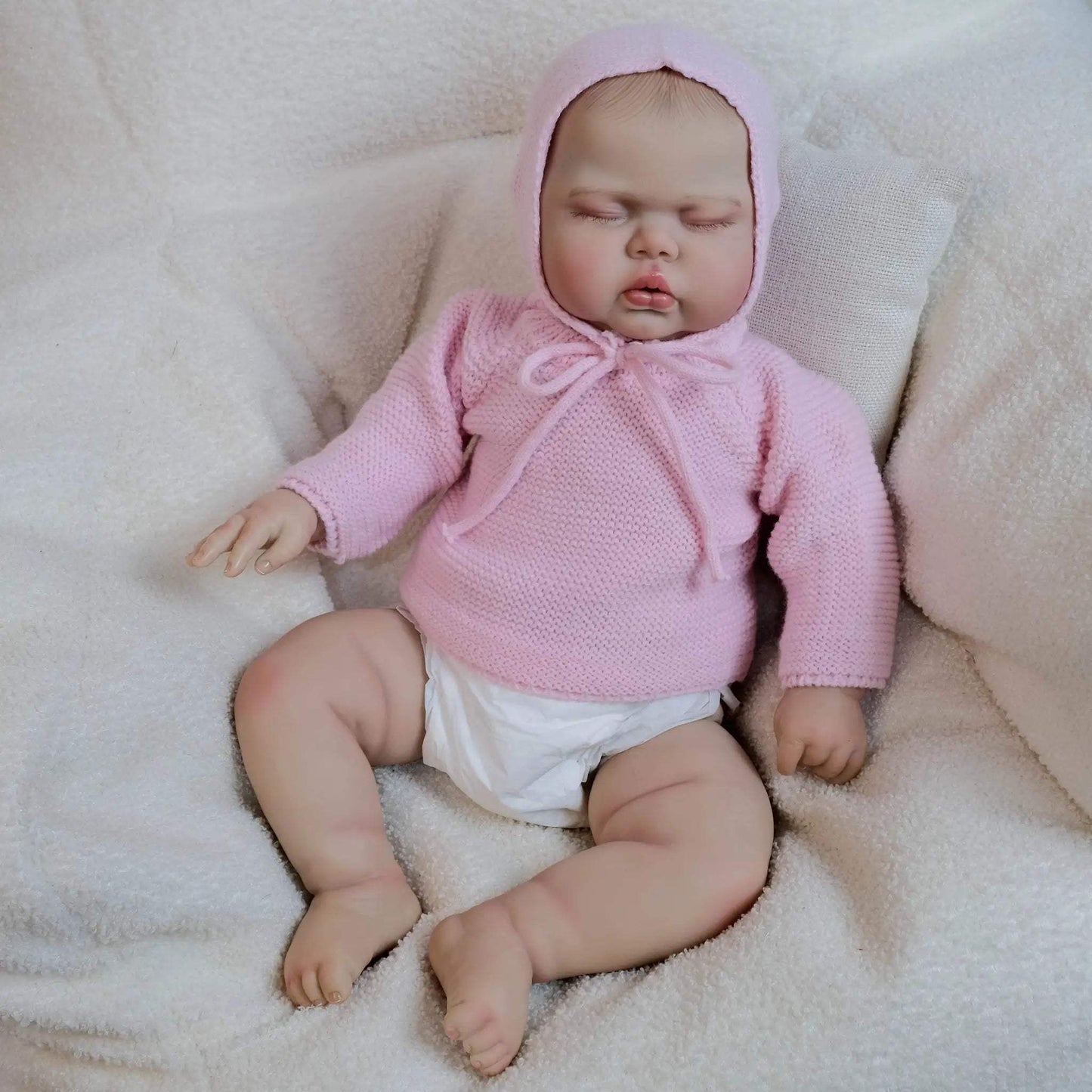  Reborn Doll Lifelike 19 Inch Ultra Soft Cloth Body -  ToylandEU™