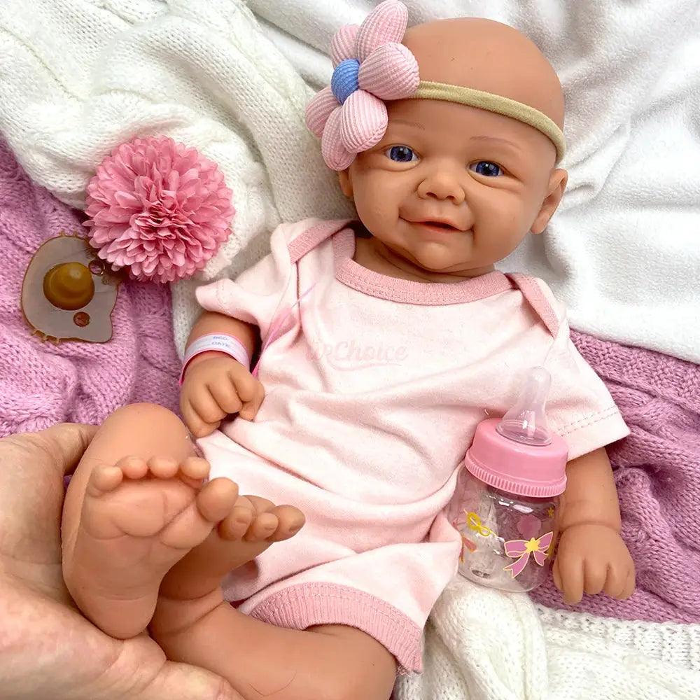 Reborn Doll Silicone 17 Inch Weighted Anxiety Relief -  ToylandEU™