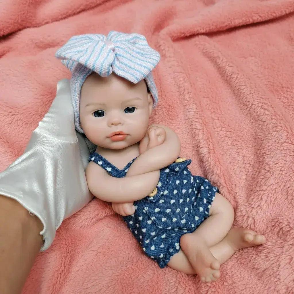  Silicone Reborn Doll Open Mouth With Painted Soft Skin -  ToylandEU™