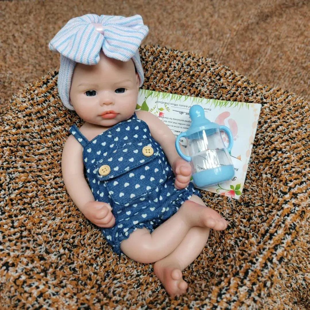  Silicone Reborn Doll Open Mouth With Painted Soft Skin -  ToylandEU™