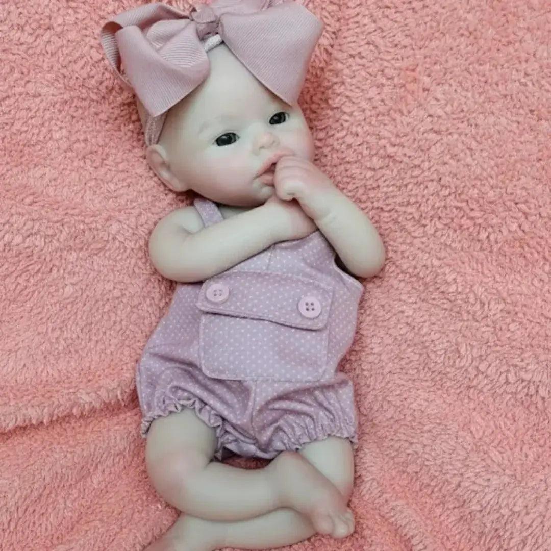  Silicone Reborn Doll Open Mouth With Painted Soft Skin -  ToylandEU™