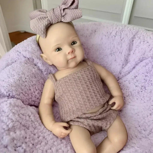  Reborn Silicone Doll Waterproof 13 Inch Two Outfits -  ToylandEU™