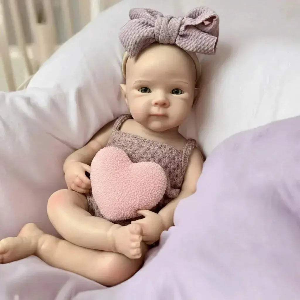  Reborn Silicone Doll Waterproof 13 Inch Two Outfits -  ToylandEU™