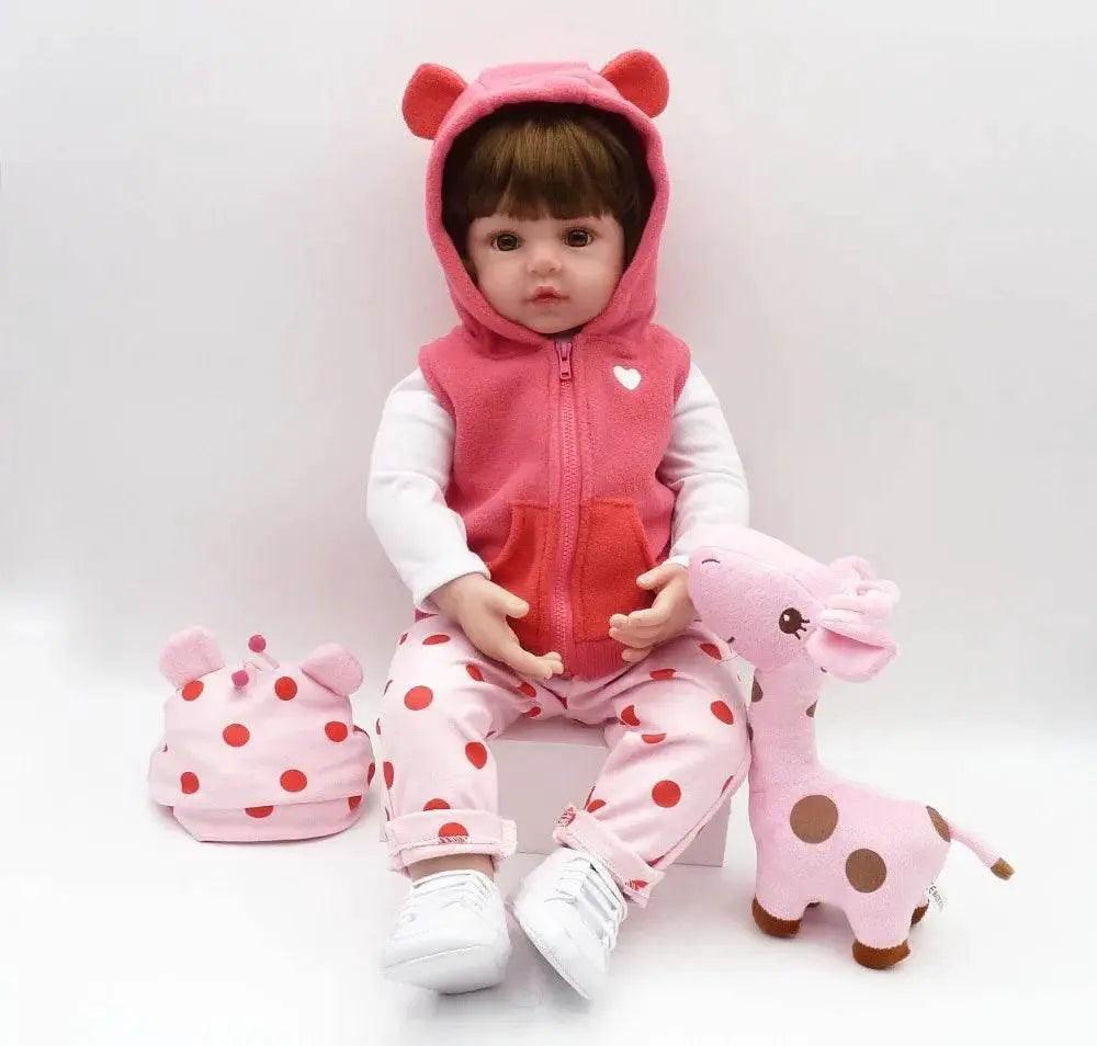  Reborn Toddler Soft Silicone Baby Doll - Lifelike Christmas Surprise  -  ToylandEU™