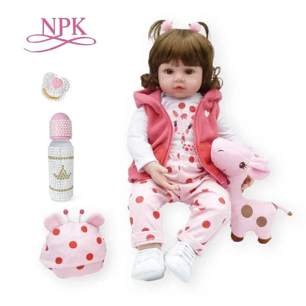  Reborn Toddler Soft Silicone Baby Doll - Lifelike Christmas Surprise  -  ToylandEU™