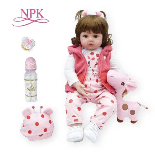  Reborn Toddler Soft Silicone Baby Doll - Lifelike Christmas Surprise  -  ToylandEU™