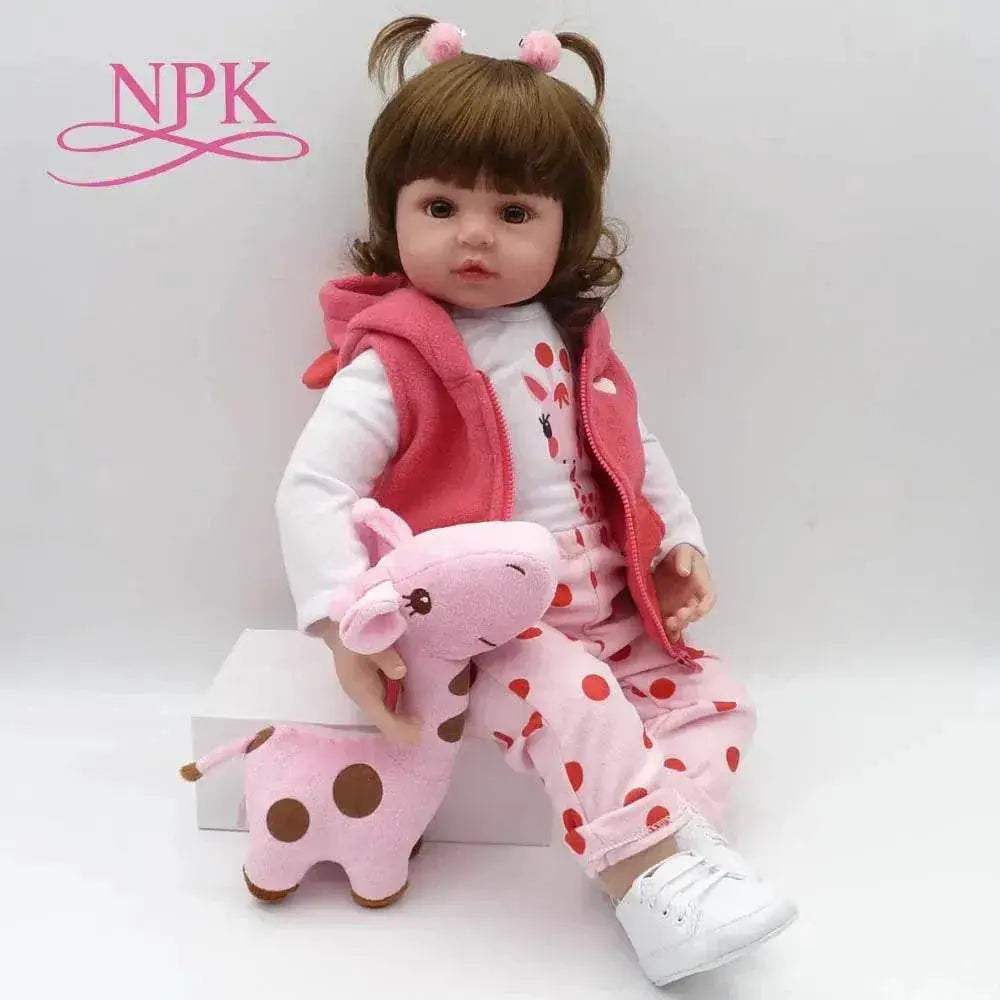  Reborn Toddler Soft Silicone Baby Doll - Lifelike Christmas Surprise  -  ToylandEU™