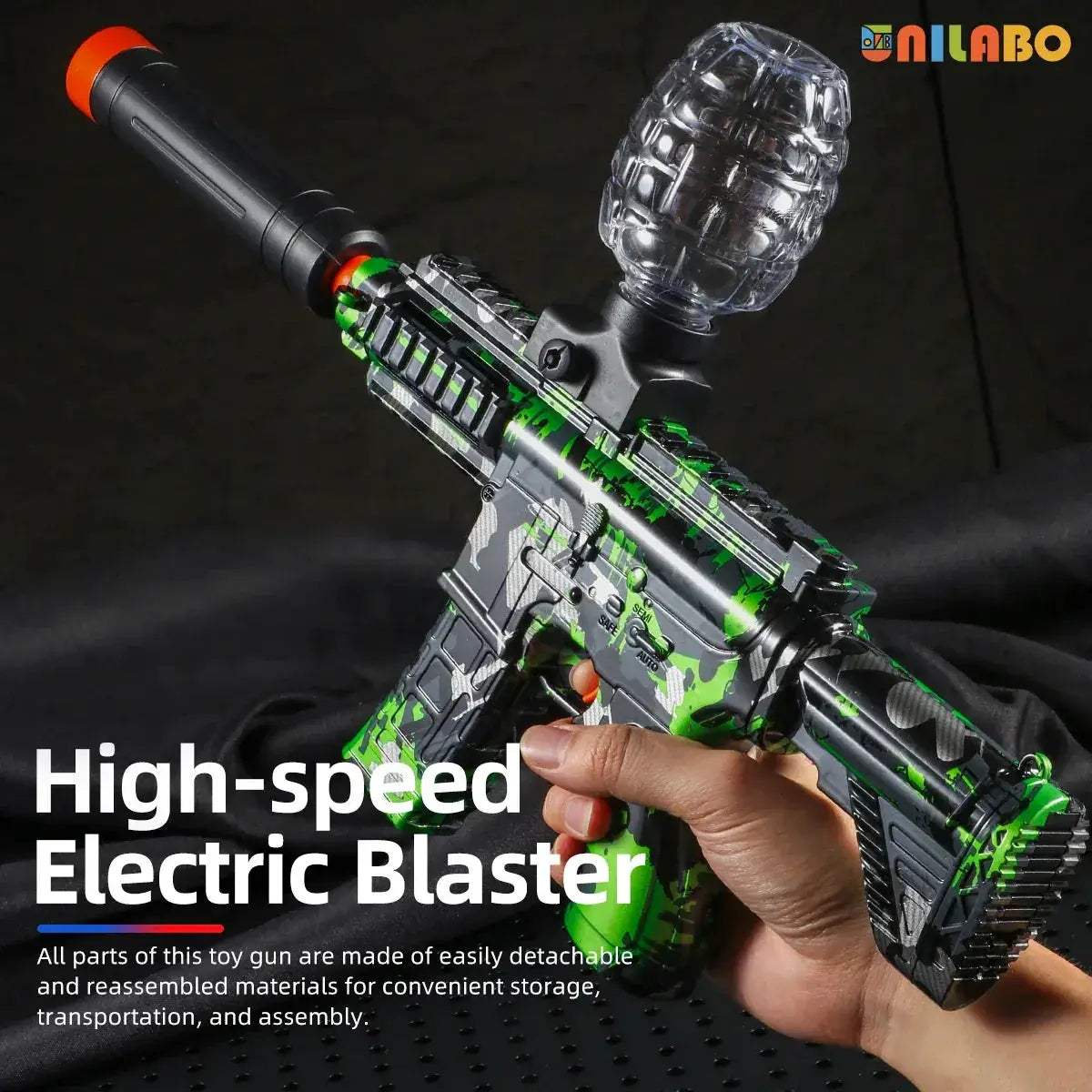 Rechargeable Electric Blaster Toy Gun for Outdoor Adventures - ToylandEU