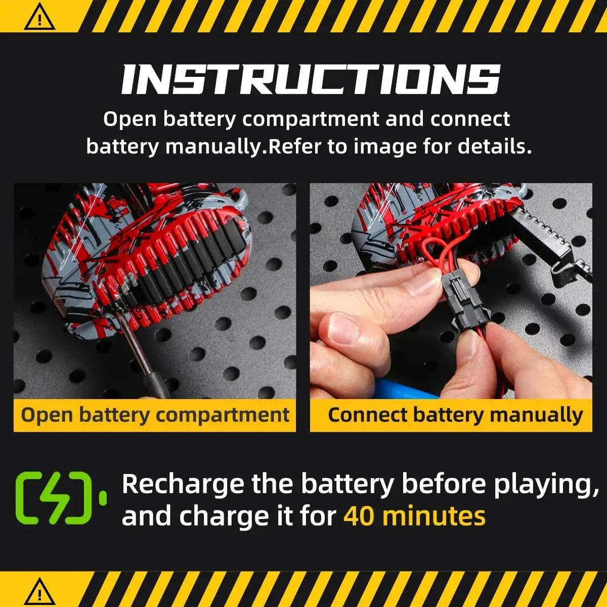 Rechargeable Electric Blaster Toy Gun for Outdoor Adventures - ToylandEU