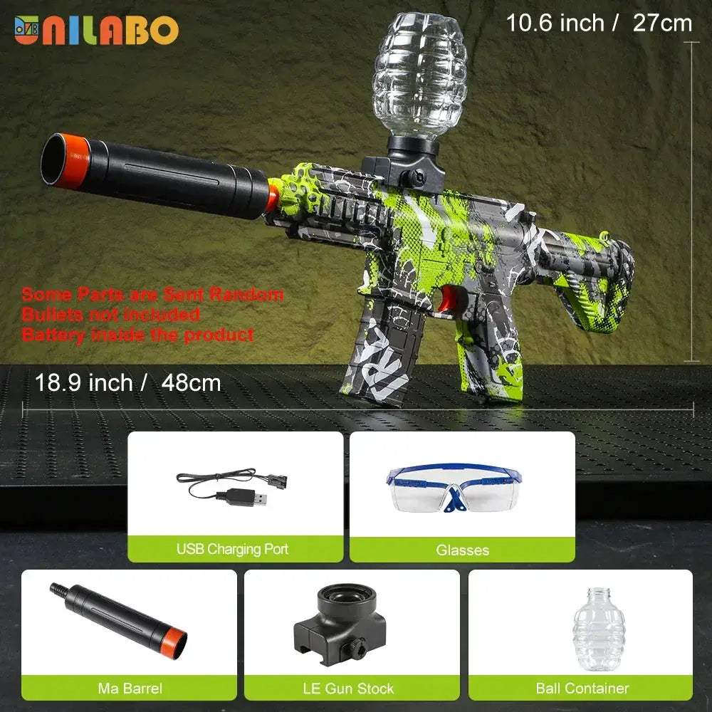 Rechargeable Electric Blaster Toy Gun for Outdoor Adventures - ToylandEU