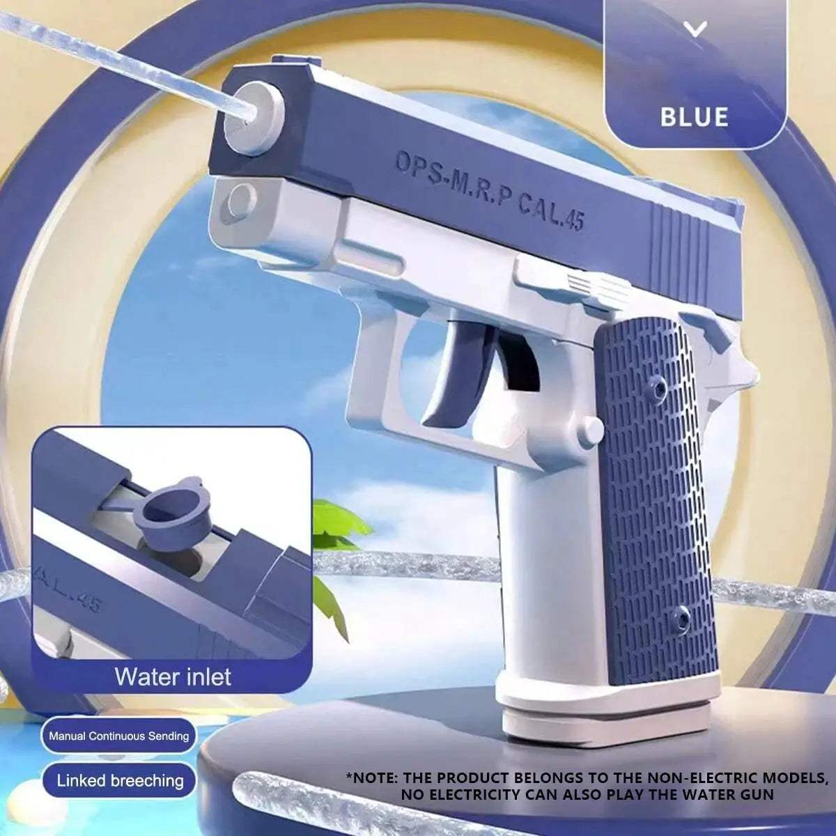 Rechargeable Electric Water Gun With Automatic And Manual Spray 32ft - ToylandEU