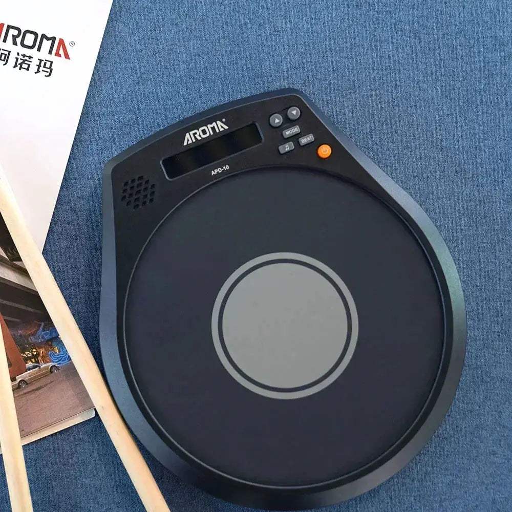 Rechargeable Electronic Drum Pad 8 Inch Metronome For Practice - ToylandEU