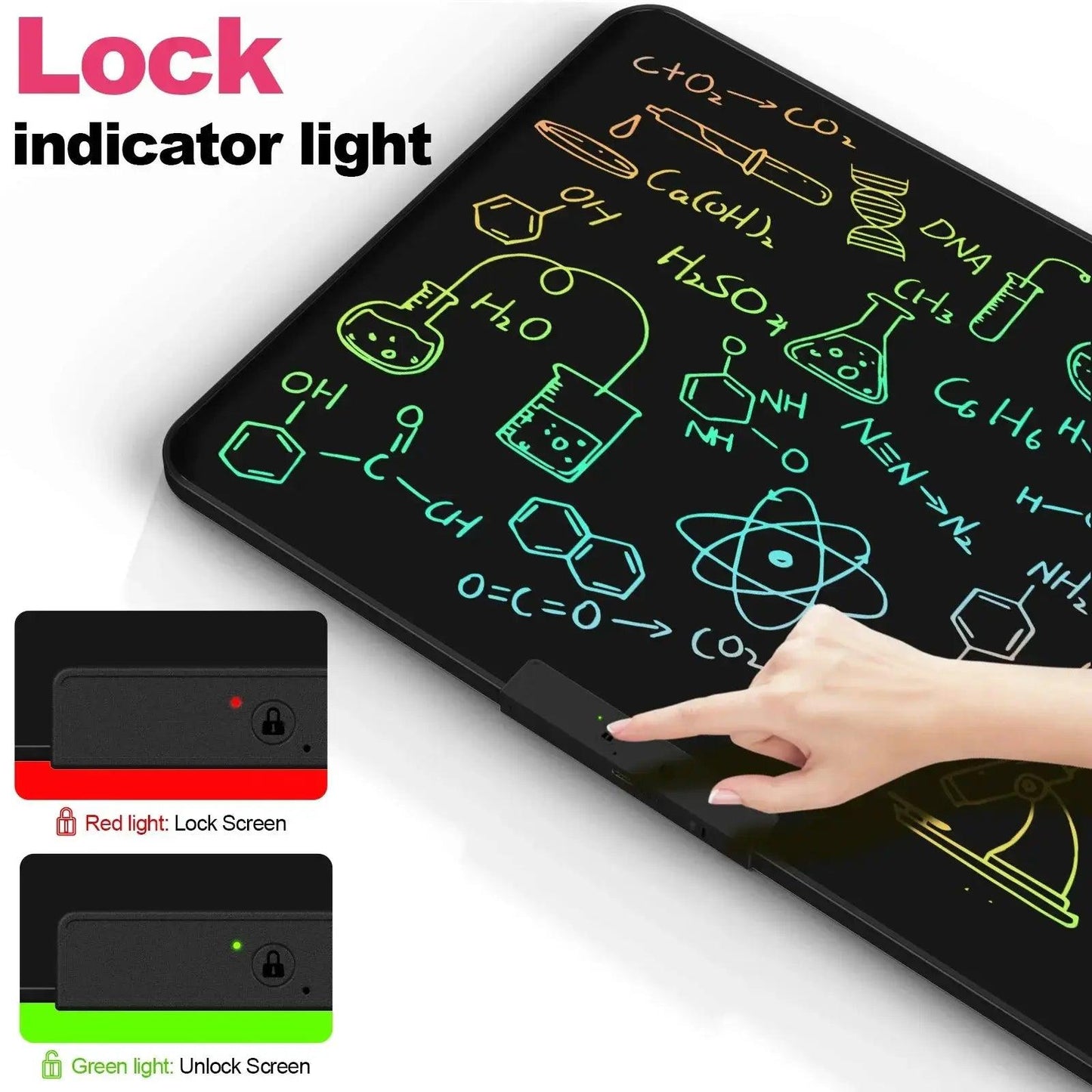  Rechargeable LCD Writing Tablet For Kids And Adults -  ToylandEU™