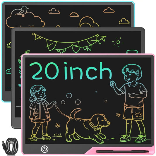  Rechargeable LCD Writing Tablet For Kids Erasable Pad -  ToylandEU™