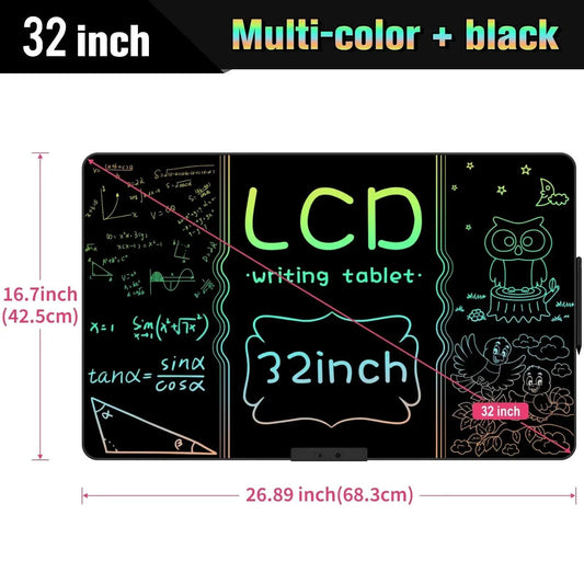  Rechargeable LCD Writing Tablet For Kids Eye Care Screen -  ToylandEU™
