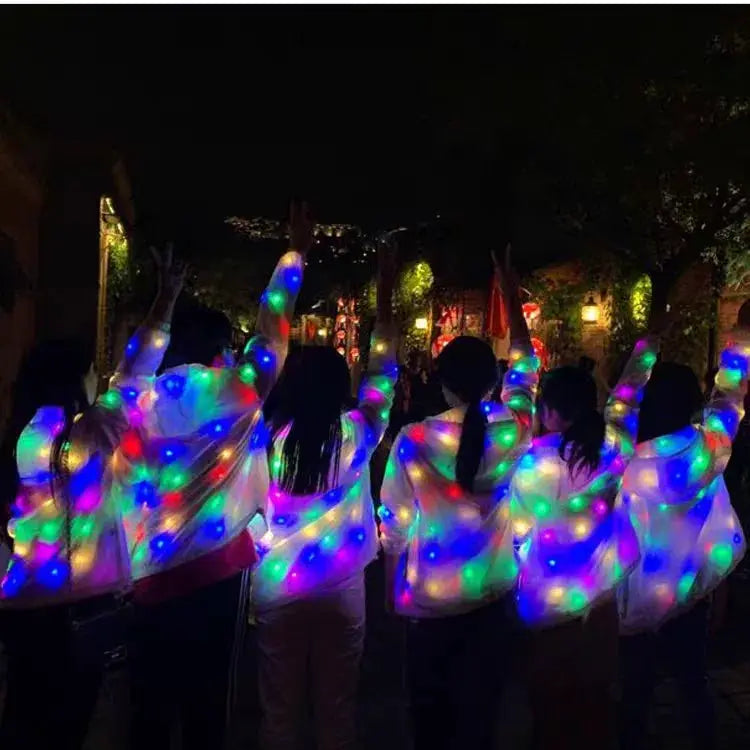 Rechargeable LED Lighted Jacket With Waterproof Safety Features - ToylandEU