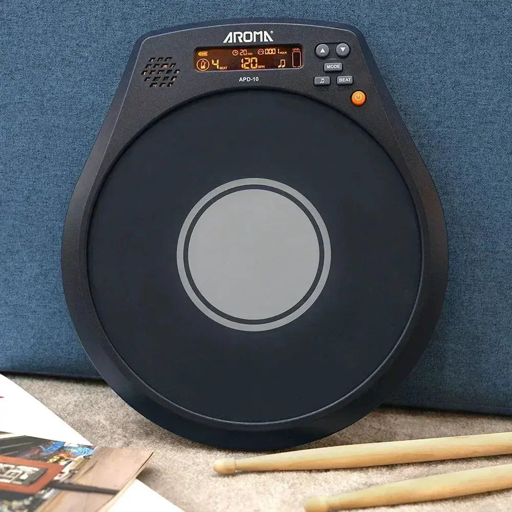 Rechargeable Multifunction Electronic Drum Pad With Metronome And Speed Detection - ToylandEU