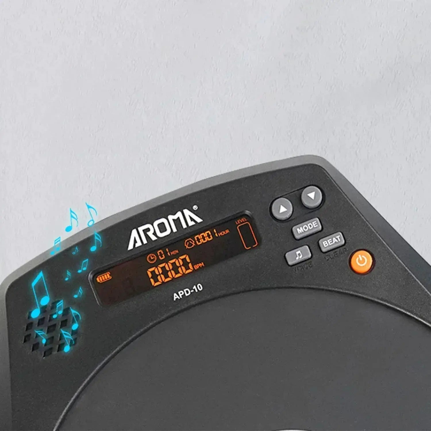 Rechargeable Multifunction Electronic Drum Pad With Metronome And Speed Detection - ToylandEU