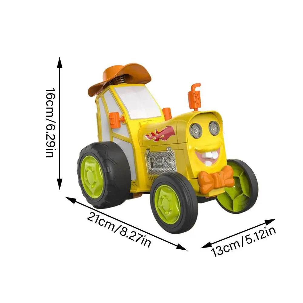 Rechargeable RC Jumping Dancing Car Toy with Lights and Music - Stunt Car for Kids Ages 3 and Up - ToylandEU