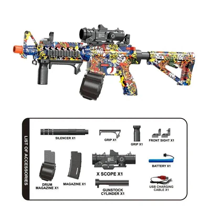  Rechargeable Toy Gun Electric Blaster Outdoor Play -  ToylandEU™