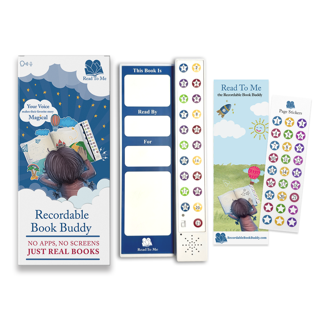 Recordable Book Buddy | Improved Sound Quality | Toylandeu™