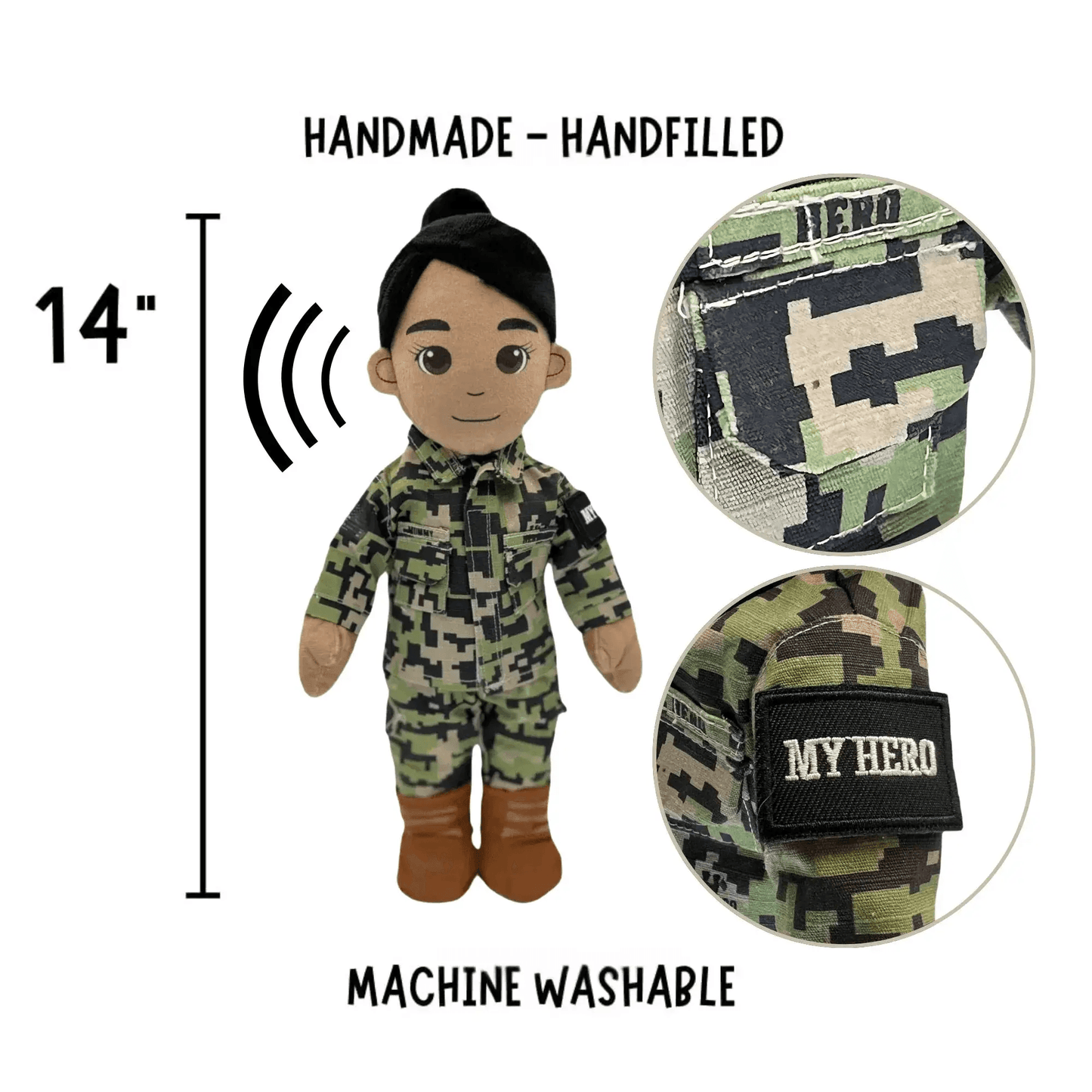  Recordable Navy Sailor Daddy Doll Keeps Kids Close -  ToylandEU™