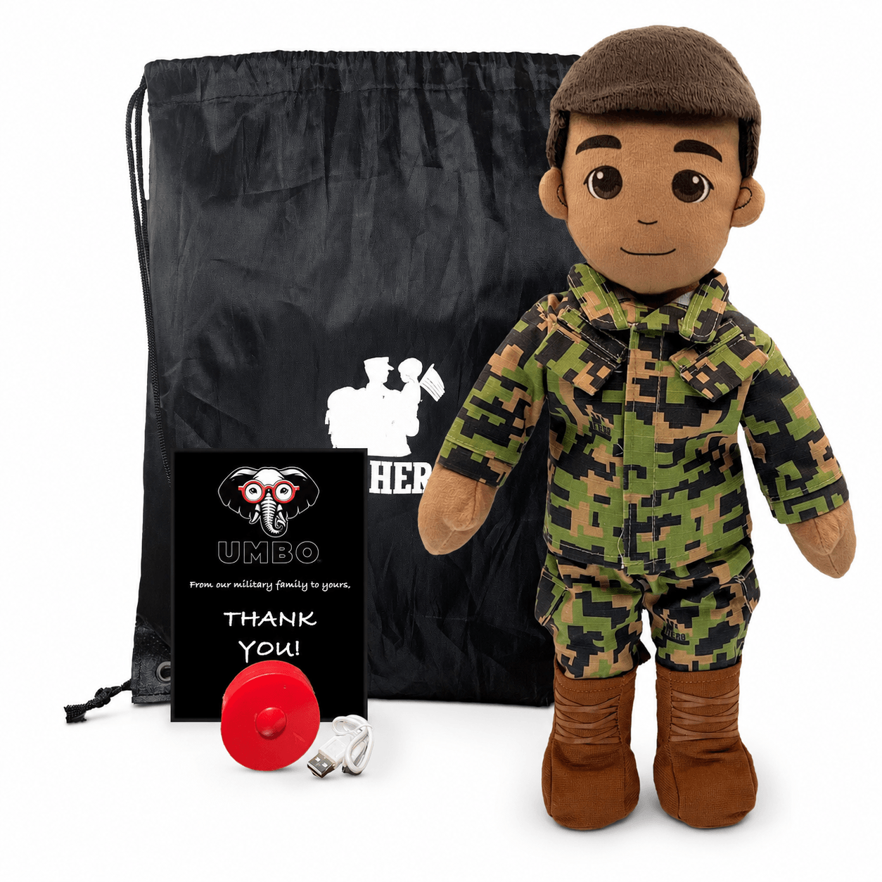  Recordable Plush Marine Daddy Doll Keepsake Gift 