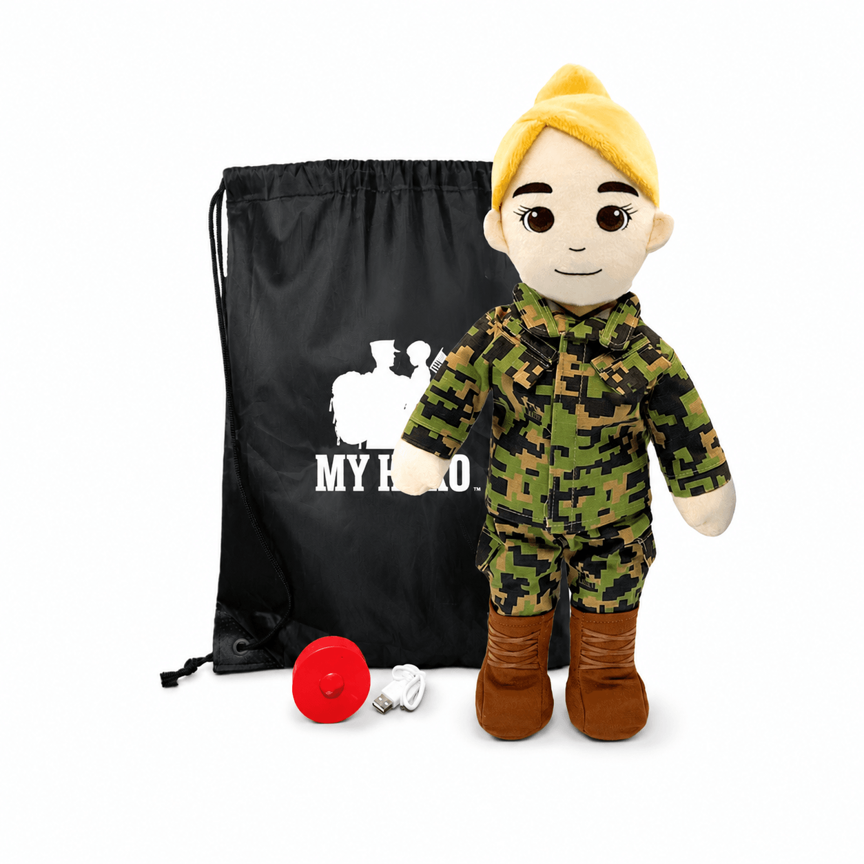  Recordable Plush Marine Daddy Doll Keepsake Gift 