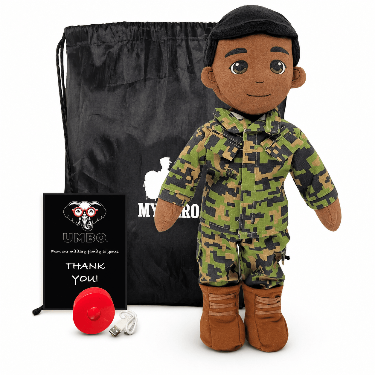  Recordable Plush Marine Daddy Doll Keepsake Gift 