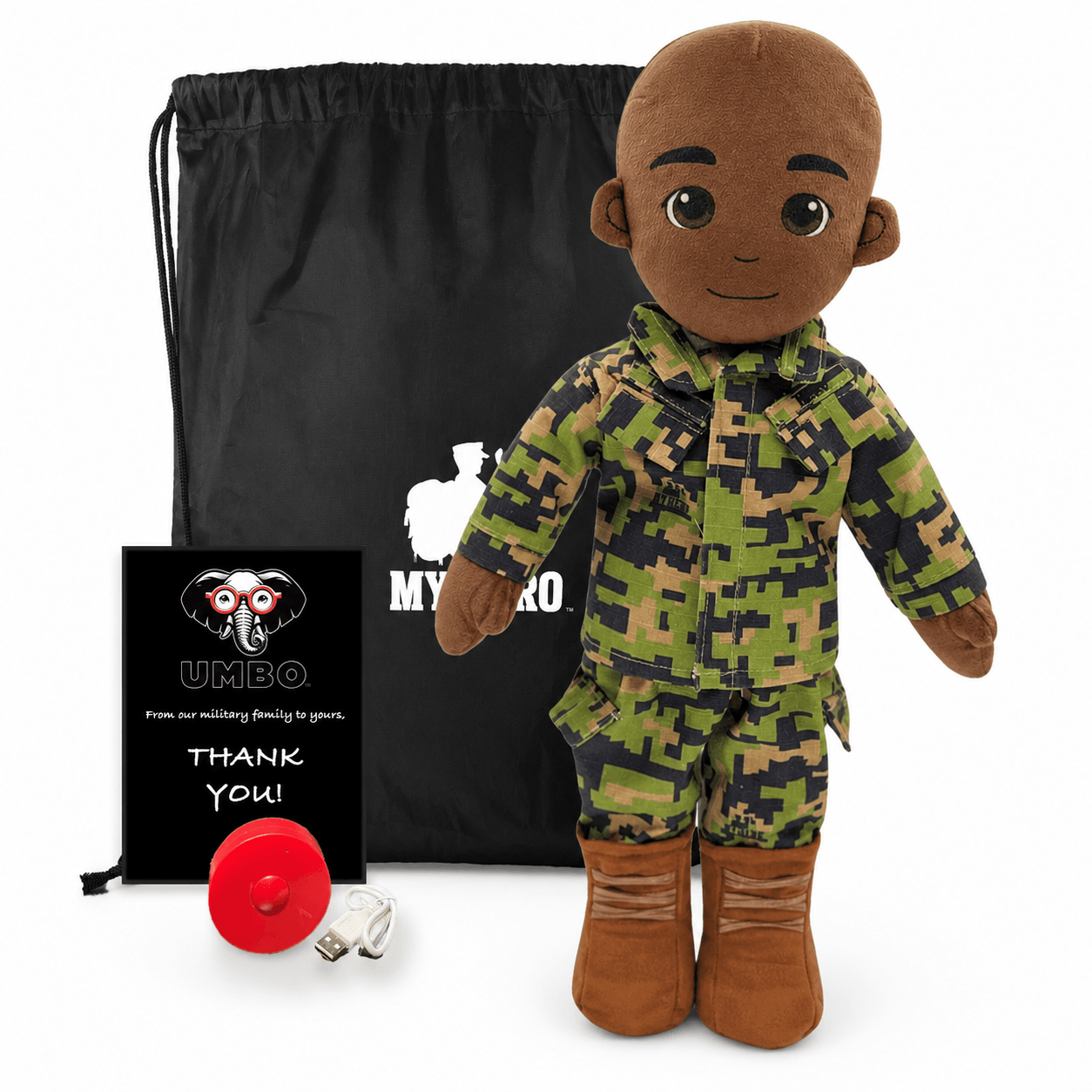  Recordable Plush Marine Daddy Doll Keepsake Gift 