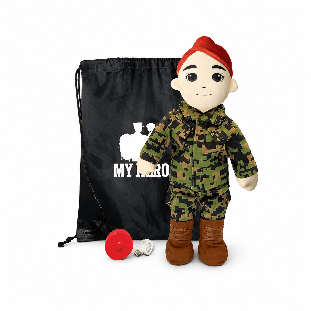  Recordable Plush Marine Daddy Doll Keepsake Gift 