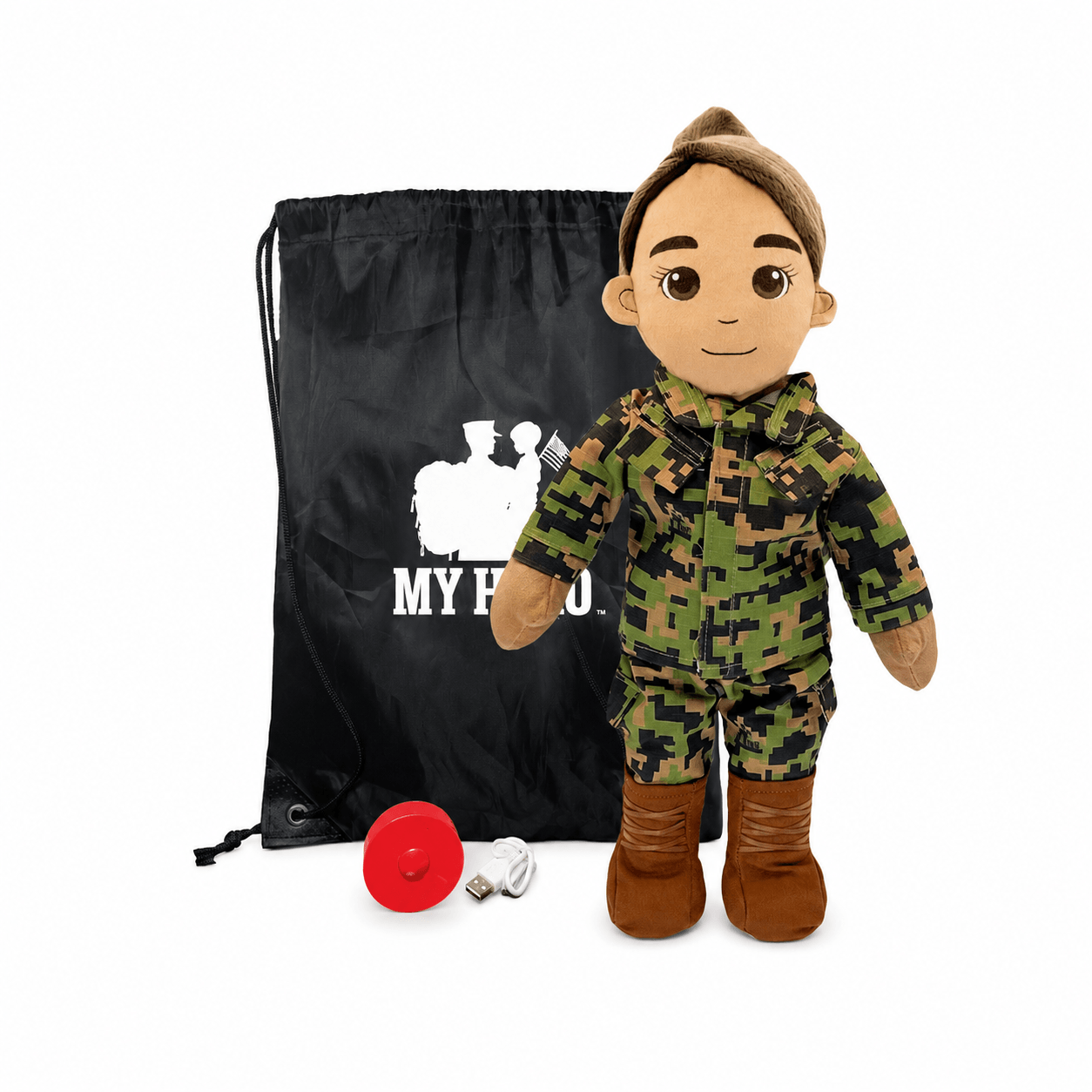  Recordable Plush Marine Daddy Doll Keepsake Gift 