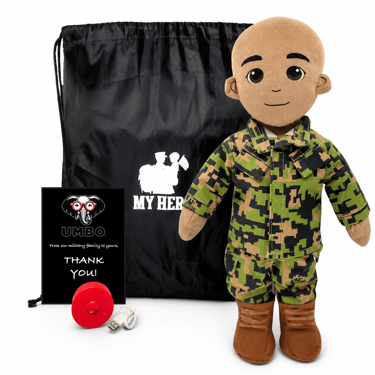  Recordable Plush Marine Daddy Doll Keepsake Gift 