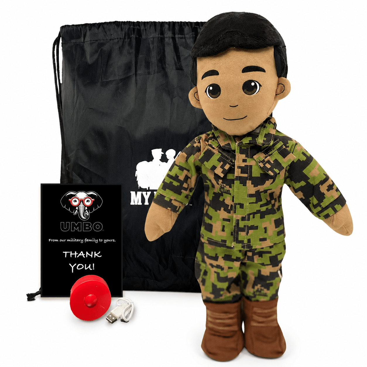 Recordable Plush Marine Daddy Doll Keepsake Gift 