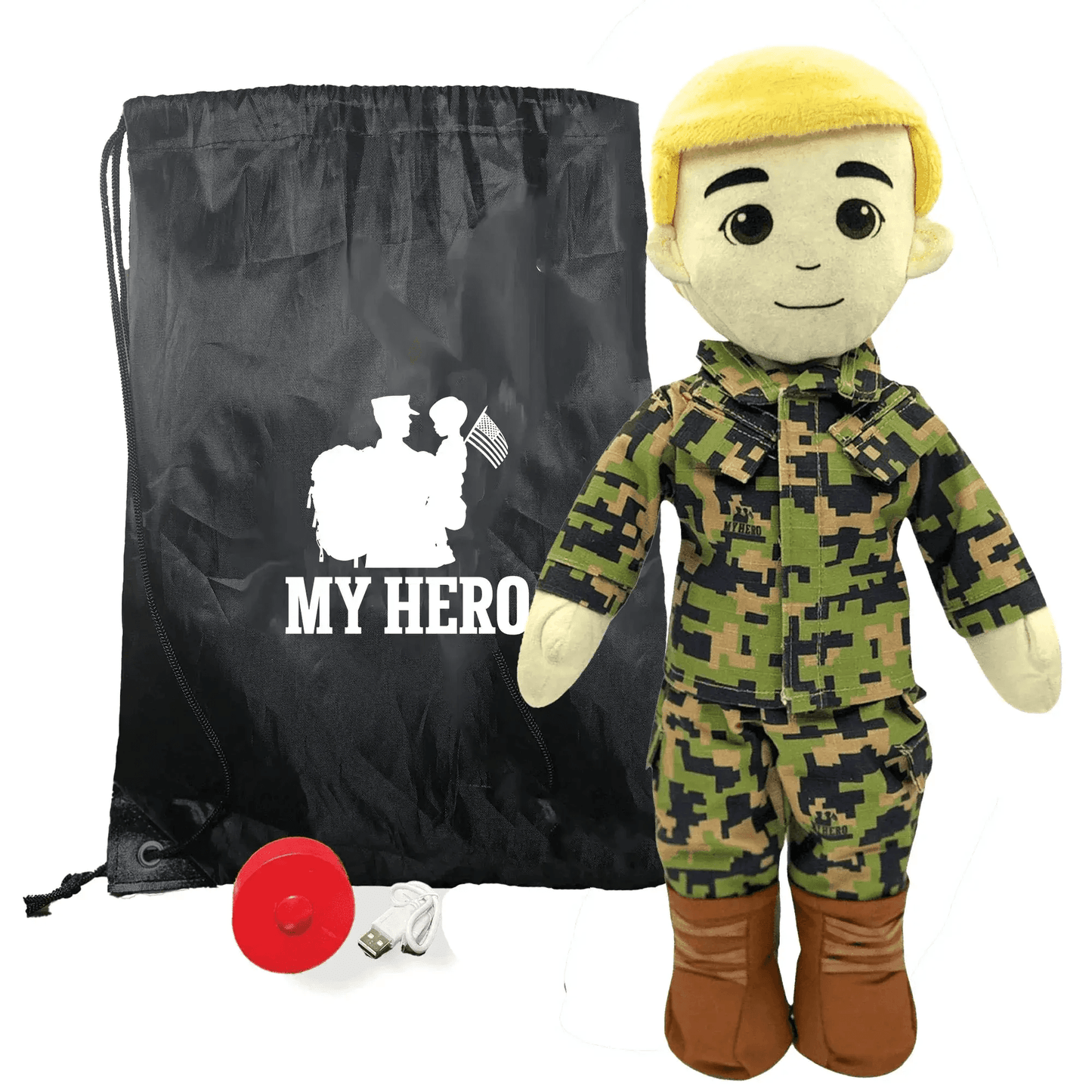  Recordable Plush Marine Daddy Doll Keepsake Gift -  ToylandEU™