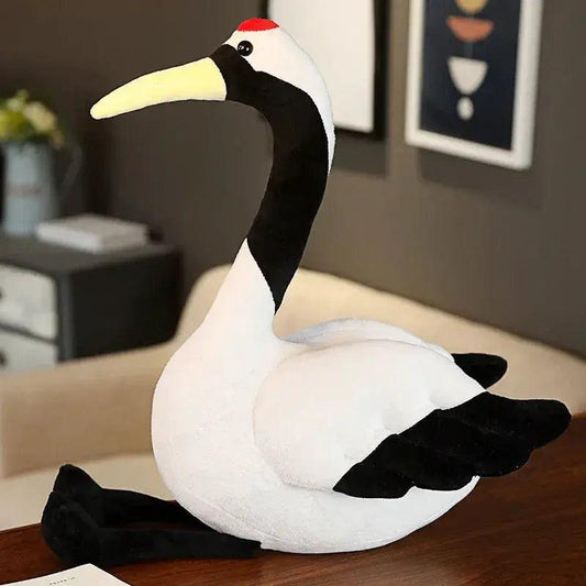  Red-Crowned Crane Plush Toy Lifelike 50 And 80 Cm Gift -  ToylandEU™