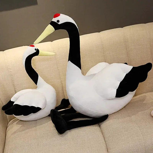  Red-Crowned Crane Plush Toy Lifelike 50 And 80 Cm Gift -  ToylandEU™